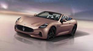 Maserati innleder sin helelektriske æra med kabrioleten GranCabrio Folgore.