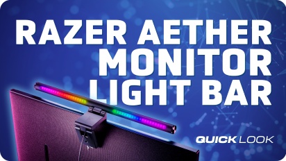 Razer Aether Monitor Light Bar (Quick Look) - Fullstendig fordypning